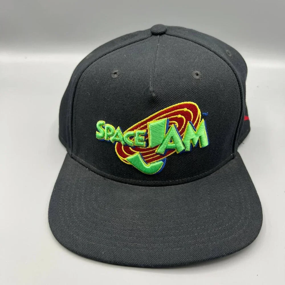 Air Jordan Hat Men Black Green Space Jam Jumpman Snap Back Cap‎